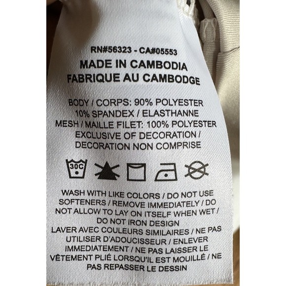 Nike Court Elevated Essential Dry Tank light orewood brown/white Tennis Top M - Picture 9 of 9